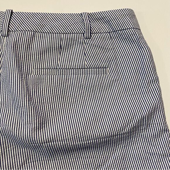 Talbots Black and White Striped Women Shorts - Picture 12 of 16